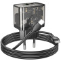 Мережевий зарядний пристрій Hoco N34 Dazzling PD20W+QC3.0 + Cabel Type-C to Type-C black