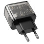 Мережевий зарядний пристрій Hoco N34 Dazzling PD20W+QC3.0 black