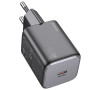 Мережевий зарядний пристрій Hoco N40 Mighty PD20W + Cabel Type-C to Type-C black