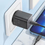 Сетевое зарядное устройство Hoco N40 Mighty PD20W black