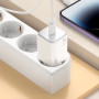 Сетевое зарядное устройство Hoco N40 Mighty PD20W + Cabel Type-C to Lightning white