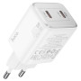 Сетевое зарядное устройство Hoco Hoco N42 Elogiado 2C PD45W 2Type-C white