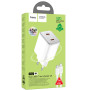 Сетевое зарядное устройство Hoco Hoco N42 Elogiado 2C PD45W 2Type-C + Cabel Type-C to Type-C white