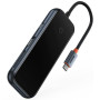 Хаб Baseus USB-C AcmeJoy 7 в 1 для MacBook / iMac / iPad