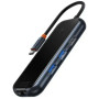 Хаб Baseus USB-C AcmeJoy 8 в 1 для MacBook / iMac / iPad