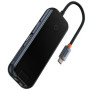 Хаб Baseus USB-C AcmeJoy 8 в 1 для MacBook / iMac / iPad