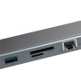 Хаб Baseus USB-C Enjoyment Series Multifunctional для MacBook Pro / Air 10 в 1