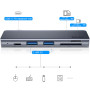 Хаб Baseus Harmonica 5-in-1 USB-C