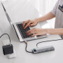 Хаб Baseus USB-C Metal Gleam Series 11 в 1 для MacBook / iMac / iPad
