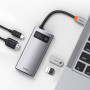Хаб Baseus USB-C Metal Gleam Series 4 в 1 для MacBook / iMac / iPad