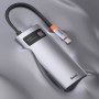 Хаб Baseus USB-C Metal Gleam Series 4 в 1 для MacBook / iMac / iPad