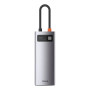 Хаб Baseus USB-C Metal Gleam Series 6 в 1 для MacBook / iMac / iPad