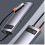 Хаб Baseus USB-C Metal Gleam Series 6 в 1 для MacBook / iMac / iPad