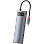 Хаб Baseus USB-C Metal Gleam Series 8 в 1 для MacBook / iMac / iPad