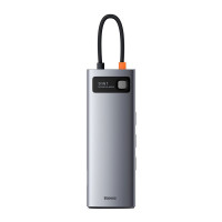 Хаб Baseus USB-C Metal Gleam Multifunctional 9 в 1 для MacBook / iMac / iPad