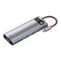 Хаб Baseus USB-C Metal Gleam Multifunctional 9 в 1 для MacBook / iMac / iPad
