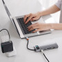 Хаб Baseus USB-C Metal Gleam Multifunctional 9 в 1 для MacBook / iMac / iPad