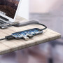 Хаб Baseus USB-C Mirror Multi-functional 5 в 1 USB Type-C to USB 3.0 x3 / HDMI 4K / PD для MacBook / iPad