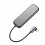 Хаб Baseus USB-C Multi-functional 5 в 1Type-C to 4xUSB3.0+PD для MacBook / iPad