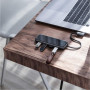 Хаб Baseus USB-C Multi-functional 5 в 1Type-C to 4xUSB3.0+PD для MacBook / iPad