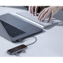Хаб Baseus USB-C Multi-functional 5 в 1Type-C to 4xUSB3.0+PD для MacBook / iPad