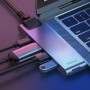 Хаб Baseus Thunderbolt C + Pro 7 в 1 Smart HUB USB-C для MacBook Pro / Air