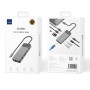 Хаб Wiwu A923RPT 9 in 1 gray  для MacBook / iMac / iPad