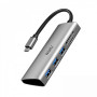 Хаб Wiwu Adapter Alpha USB-C 5 в 1 532ST gray для MacBook / iMac / iPad