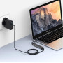 Хаб Wiwu Alpha HUB A521H 5 in 1 gray  для MacBook / iMac / iPad