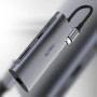 Хаб Wiwu Alpha HUB 831HRT 8 in 1 gray  для MacBook / iMac / iPad