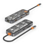Хаб Wiwu Cyber HUB CB008 8 in 1 gray  для MacBook / iMac / iPad